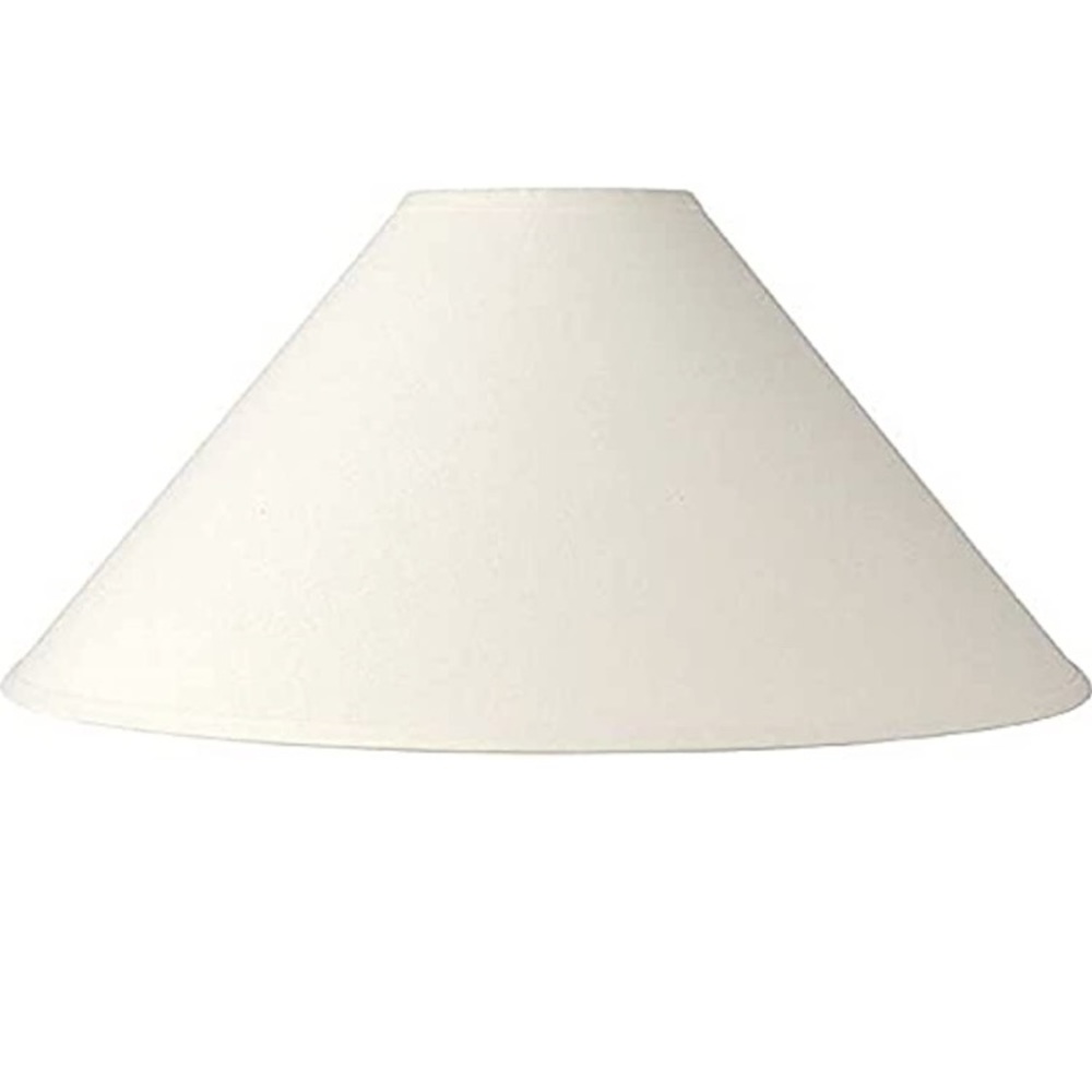 Lamps Plus Brentwood Collection Ivory Linen Chimney Lamp Shade